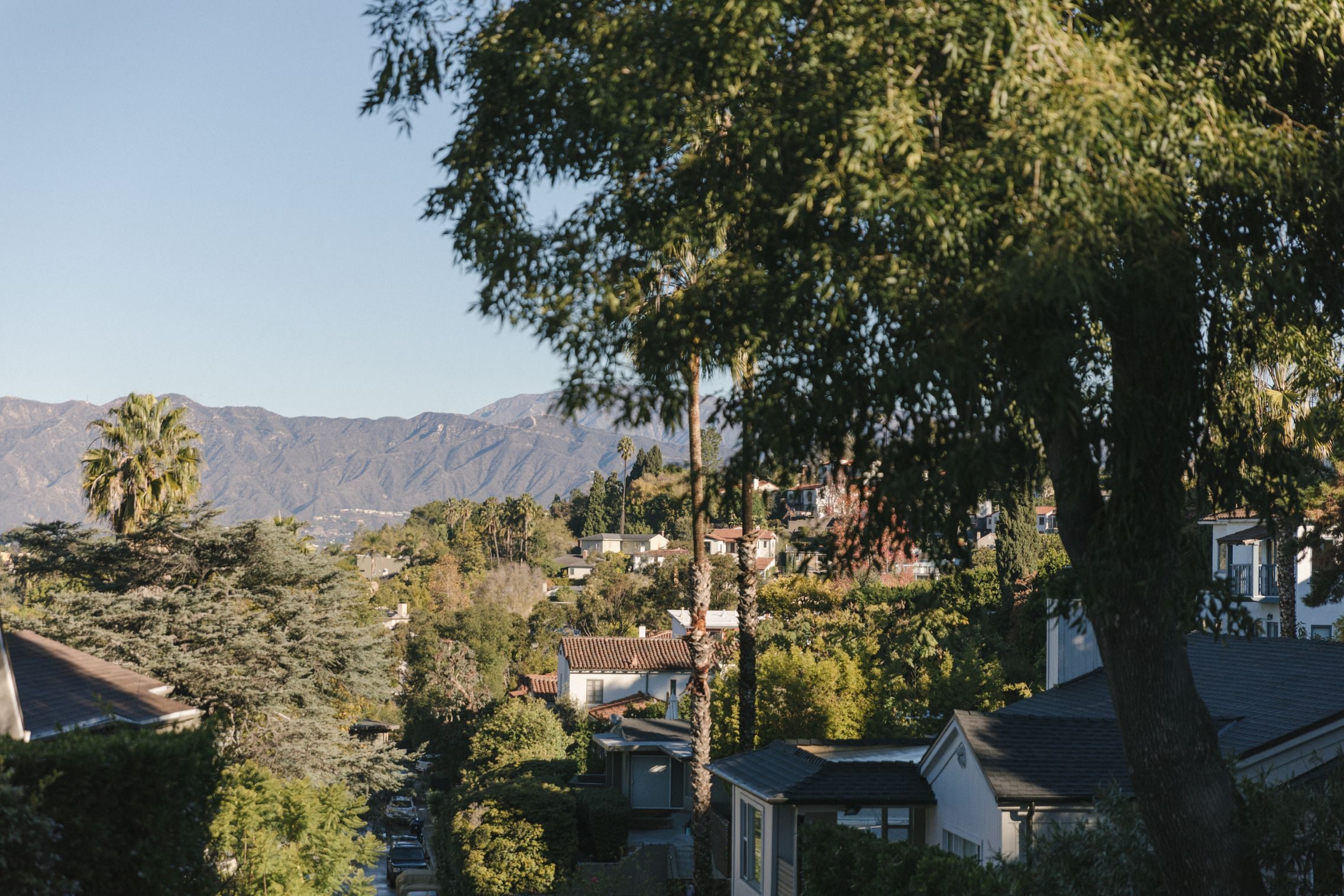 Los Feliz Los Angeles architectural homes near Griffith Park